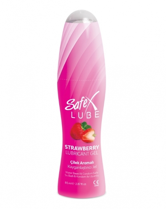 Safex Lube Kayganlaştırıcı Jel Çilek 85 ml
