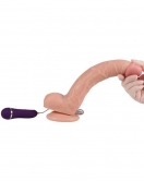 Shequ Optimus Titreşimli Realistik Dildo 28 cm